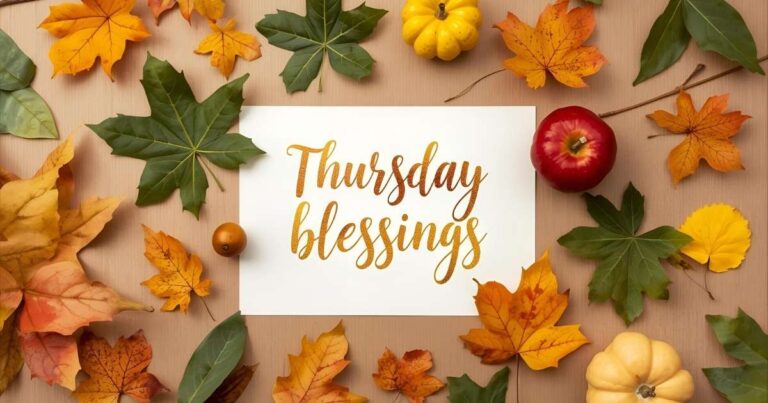 Thursday Blessings