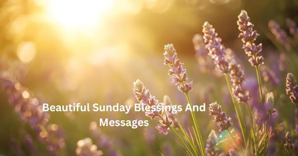 Beautiful Sunday Blessings And Messages