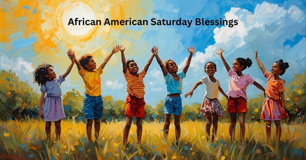 Express Hope And Faith Through African American Saturday Blessings