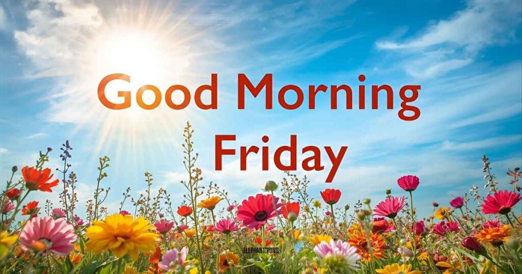 Good Morning Friday Images