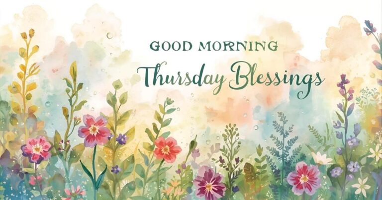 Good morning Thursday Blessings