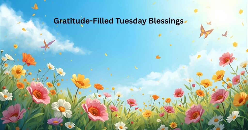 Gratitude-Filled Tuesday Blessings