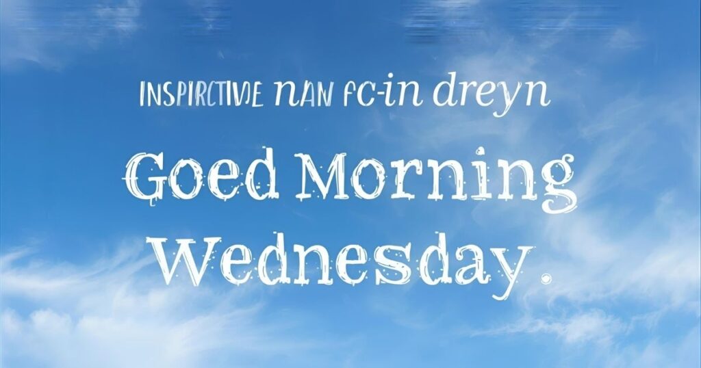 Heartfelt Good Morning Wednesday Messages