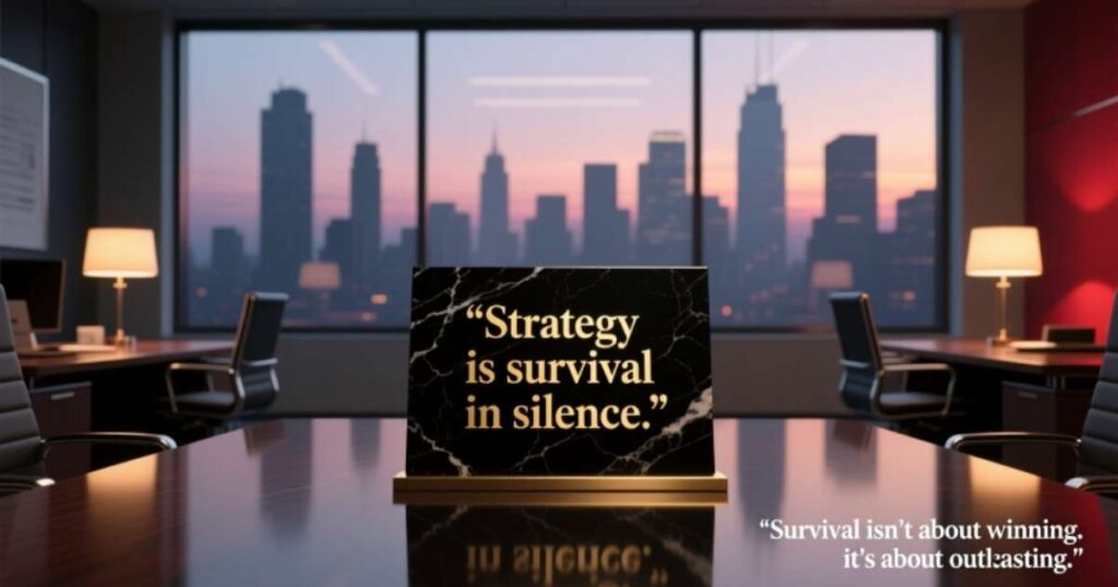 Inspirational Office Politics Quotes On Strategy And Survival