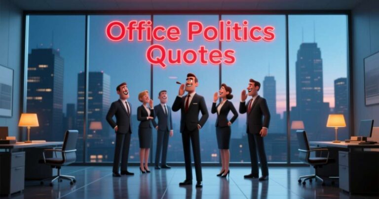 Office politics quotes
