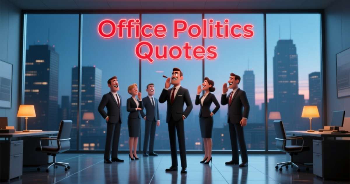 Office politics quotes