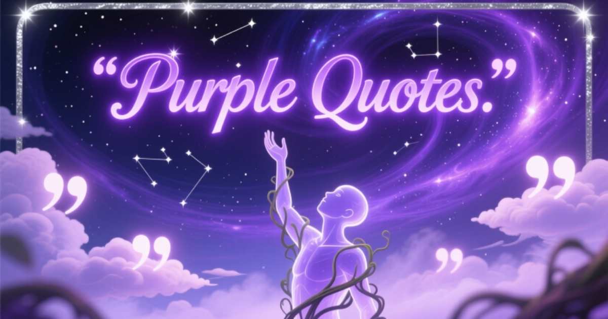Purple Quotes