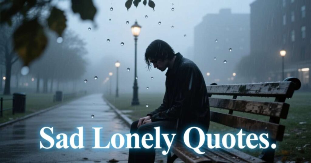Sad Lonely Quotes