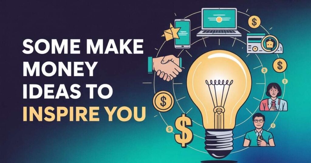Some Make Money Ideas to Inspire You