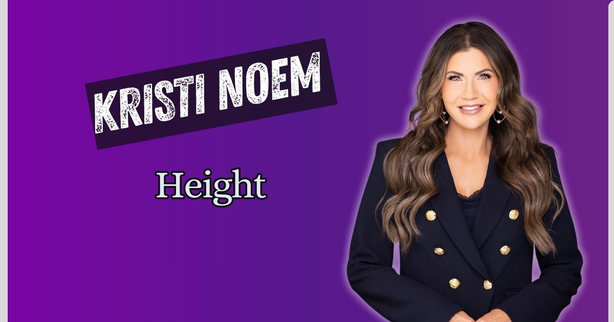 Kristi Noem Height